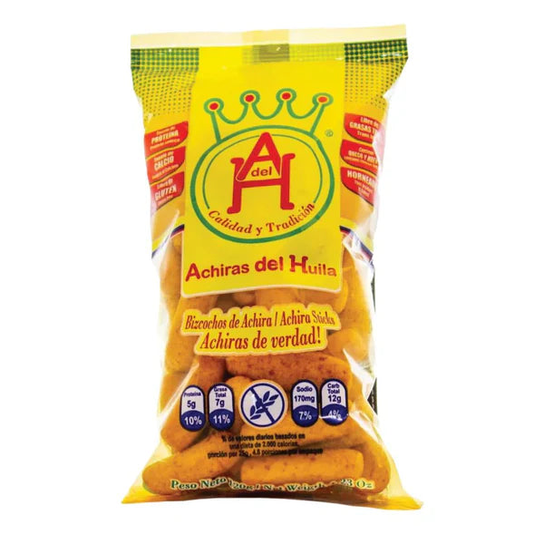 Achiras Cheese Biscuits del Huila (120g) - Achiras de queso