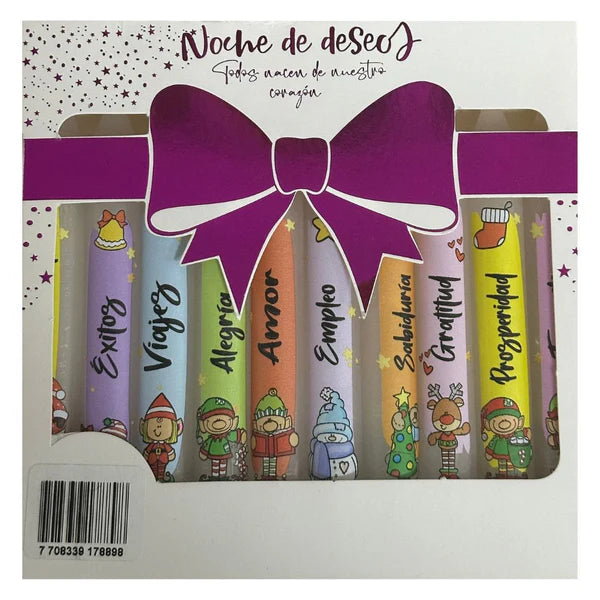 Candles Night of Wishes Box of 10 Velas de deseos