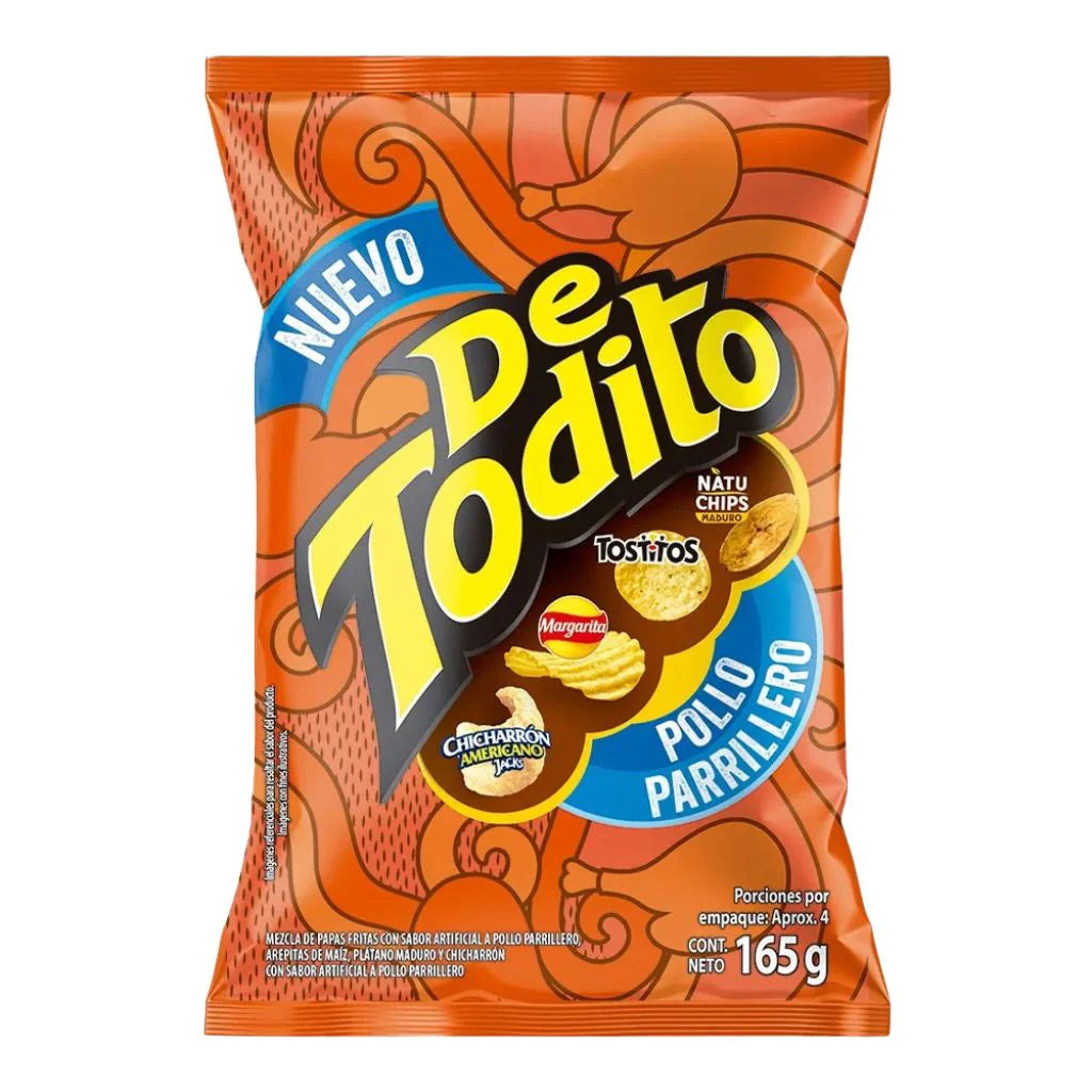 Detodito Bbq Chicken Chips Frito Lay (165g)