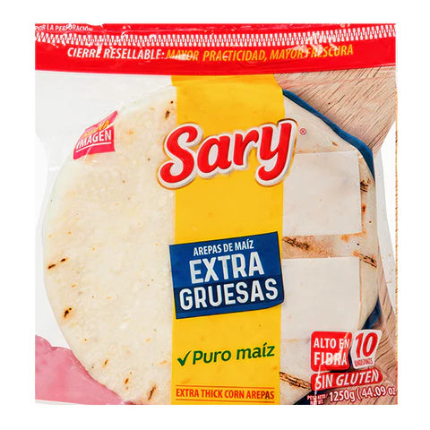 Arepa Blanca Extra Gruesas - White Corn Arepa
