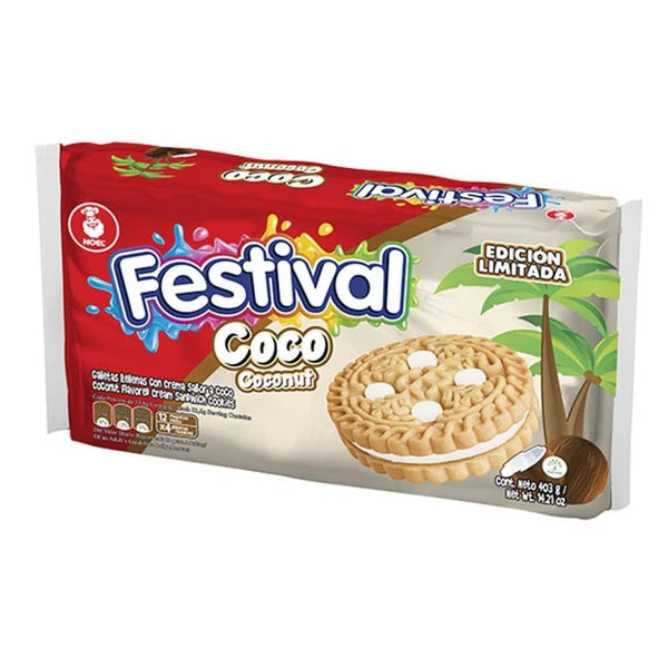 Festival Coconut Biscuits Pack of 12 (403g)