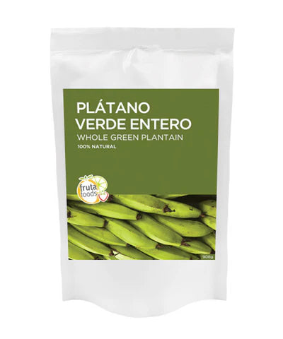 Platano Verde Entero - Whole Green Plantain Cheeky Foods (1kg) -
