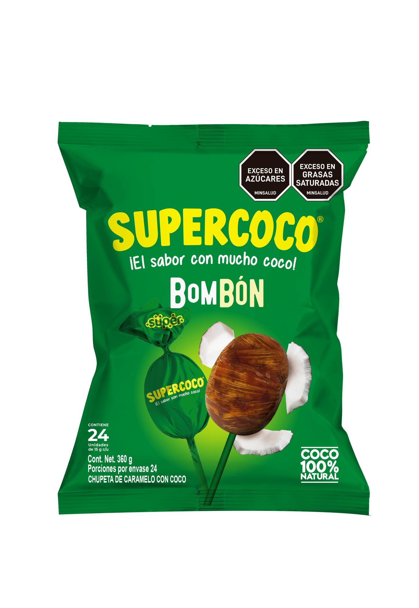 Bombón Supercoco / Bolsa x 24 Unidades