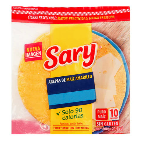 Arepa Amarilla Sary - Yellow Corn Arepa - 1Kg