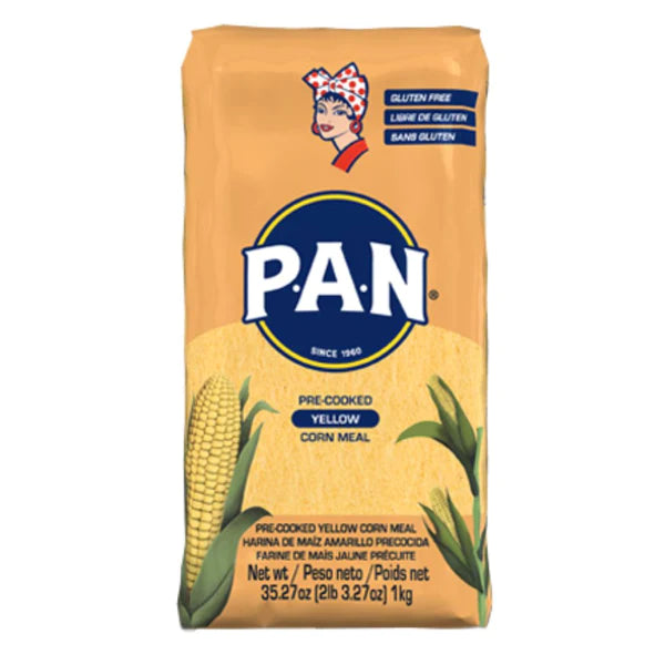 Harina Pan Amarilla - Yellow Corn Flour (1Kg)