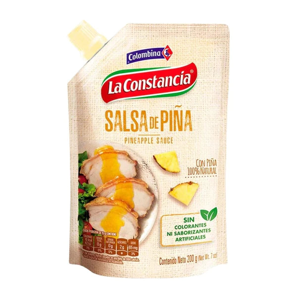 Salsa de piña -Pineapple Chunky Sauce La Constancia (200g)