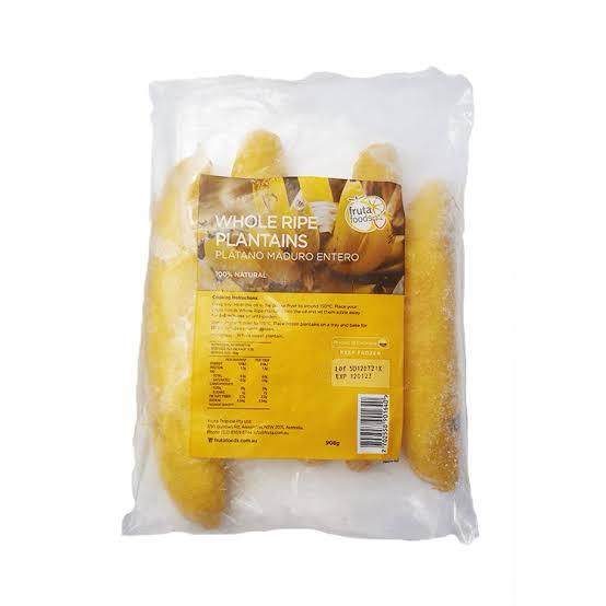 Platano Maduro entero