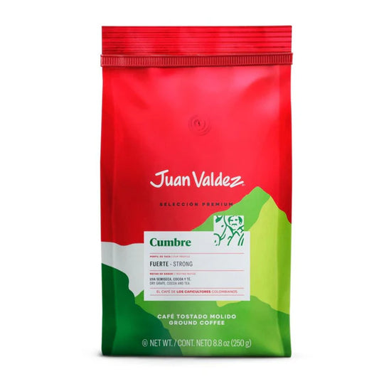 Cumbre Strong molido Colombian Coffee Juan Valdez (250g)