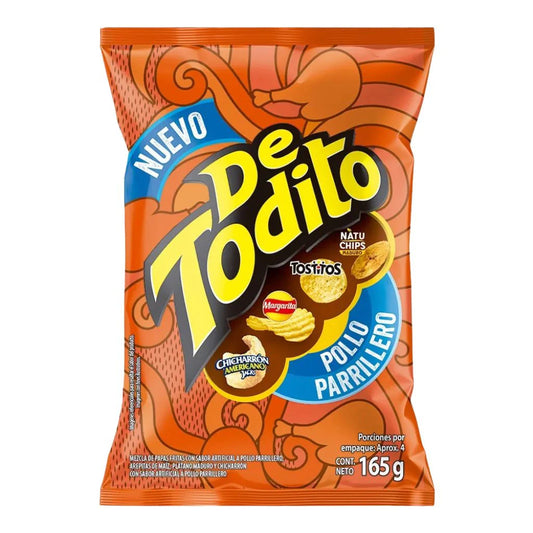 Detodito Bbq Chicken Chips Frito Lay (165g)
