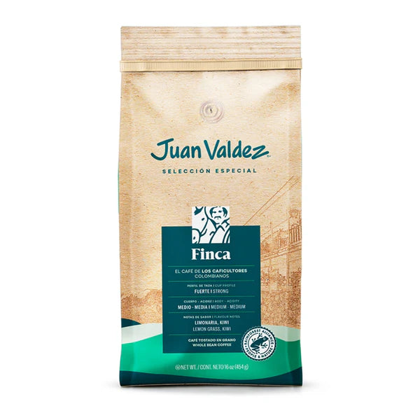 Finca Gourmet Beans Colombian Coffee Juan Valdez (454g)