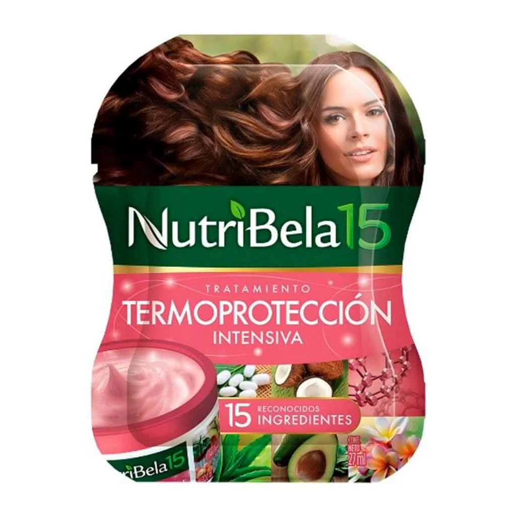 Intensive Heat Protection Hair Mask Treatment Nutribela Sachet (24ml)