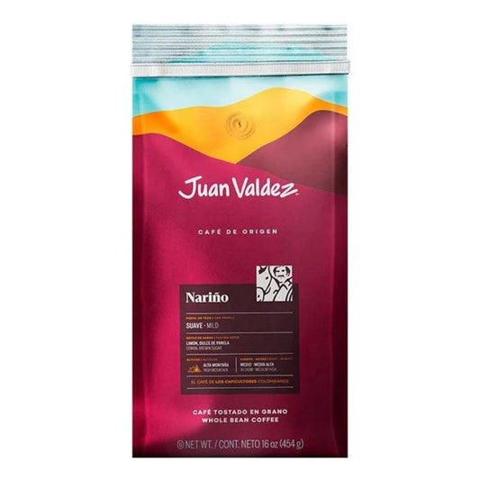Narino Gourmet Beans Colombian Coffee Juan Valdez (454g)