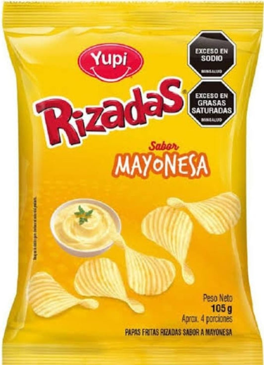 Rizadas Mayonesa 105 gr